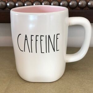 Rae Dunn - ‘Caffeine’ ceramic mug. NWT